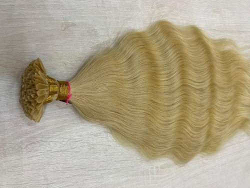 Blonde V-Tip Extensions