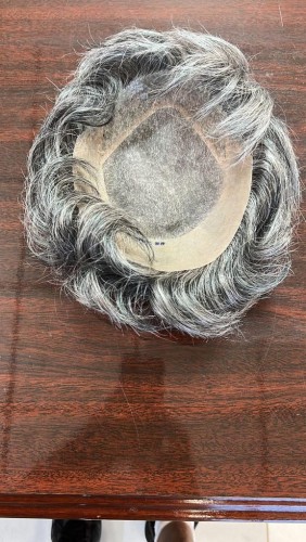 Salt & Pepper Men's Toupee